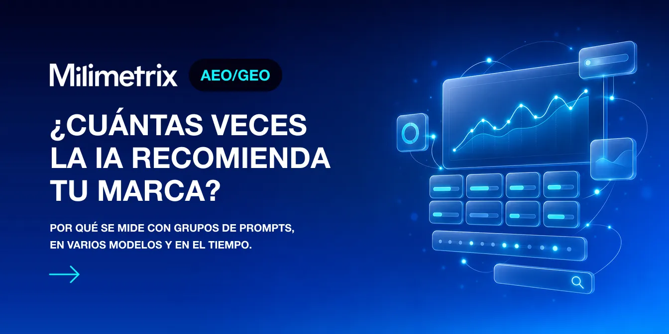 Tasa de mención en IA: por qué preguntarle una vez a ChatGPT no mide tu visibilidad
